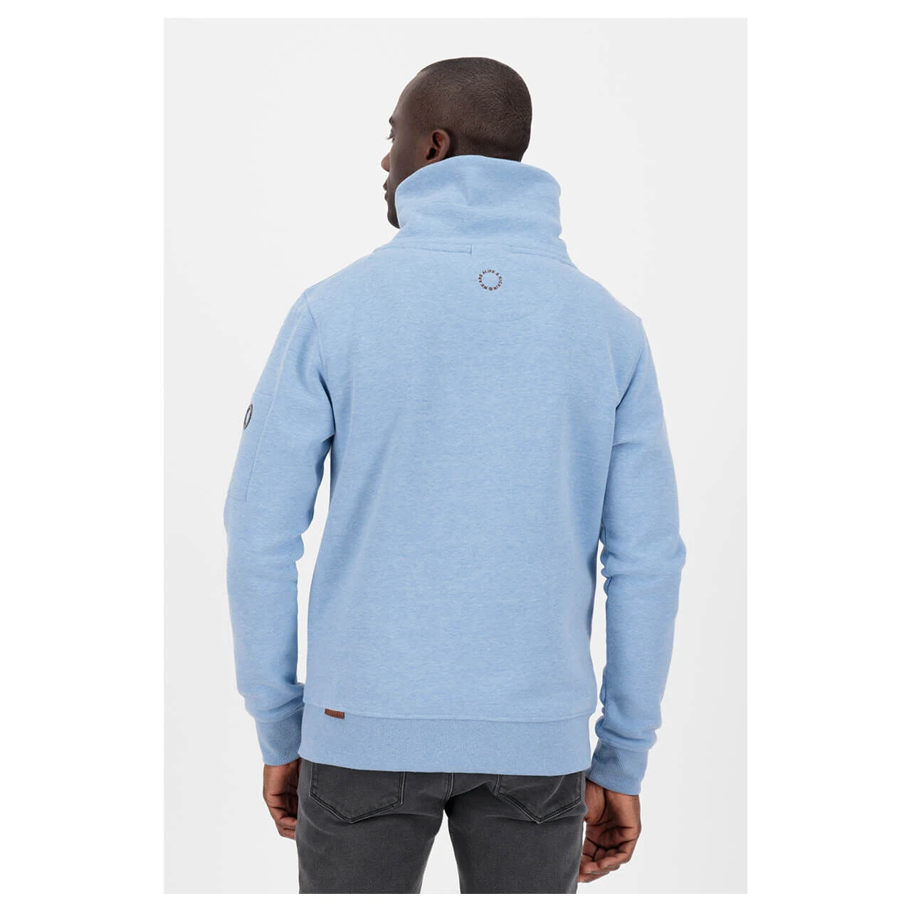 Alife And Kickin Herren Sweatjacke Elias A Fjord Melange 4 Alife And Kickin Herren Sweatjacke Elias A Fjord Melange – Bild 4