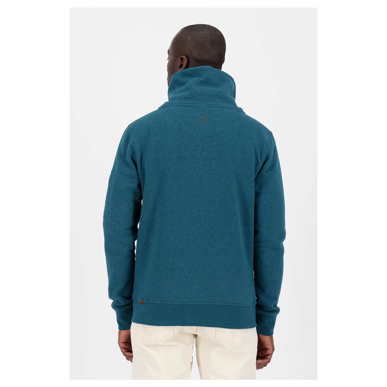 Alife And Kickin Herren Sweatjacke Elias A Tidal Teal Melange 4 Alife And Kickin Herren Sweatjacke Elias A Tidal Teal Melange – Bild 4