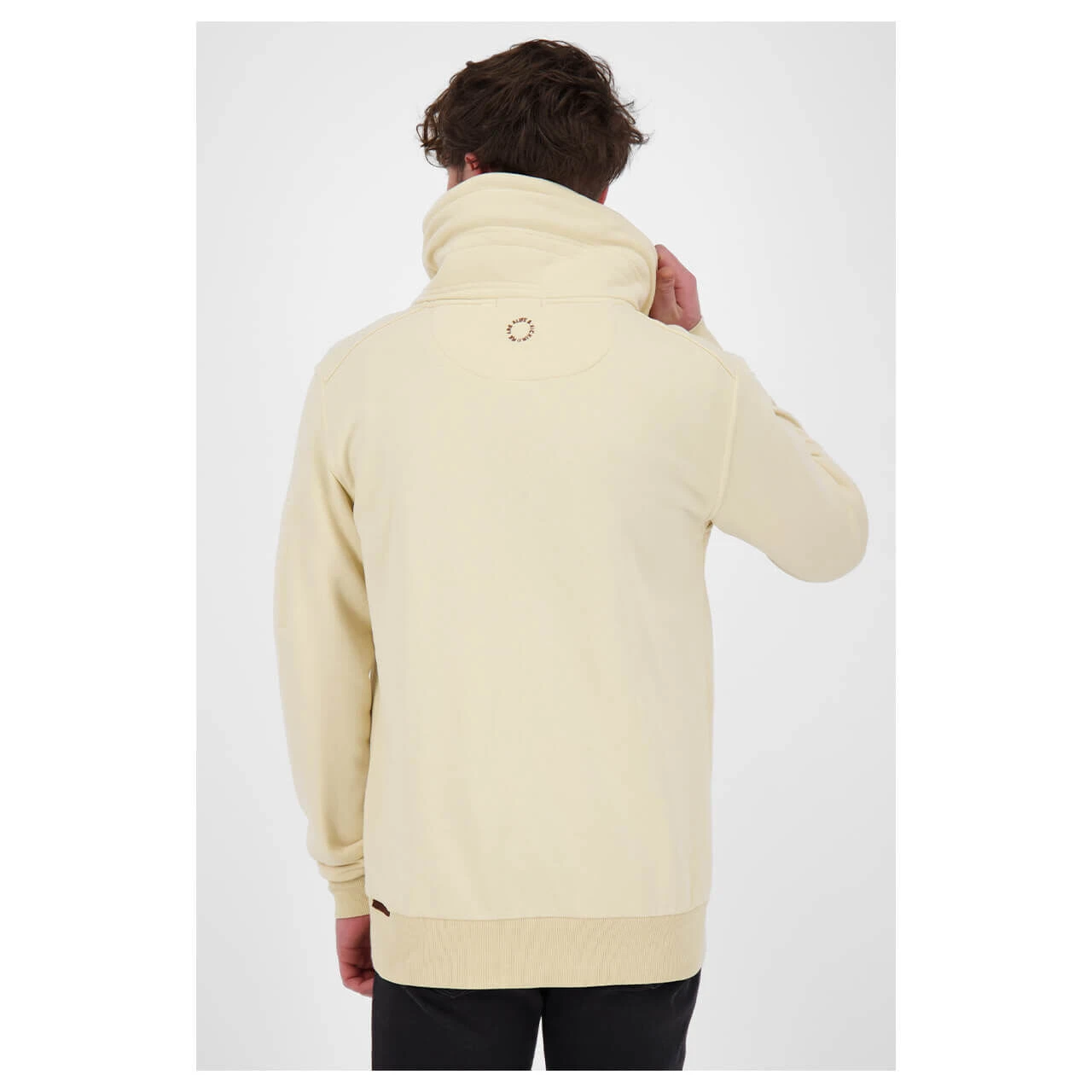 Alife And Kickin Herren Sweatjacke Elias A Creme Melange 4 Alife And Kickin Herren Sweatjacke Elias A Creme Melange – Bild 4