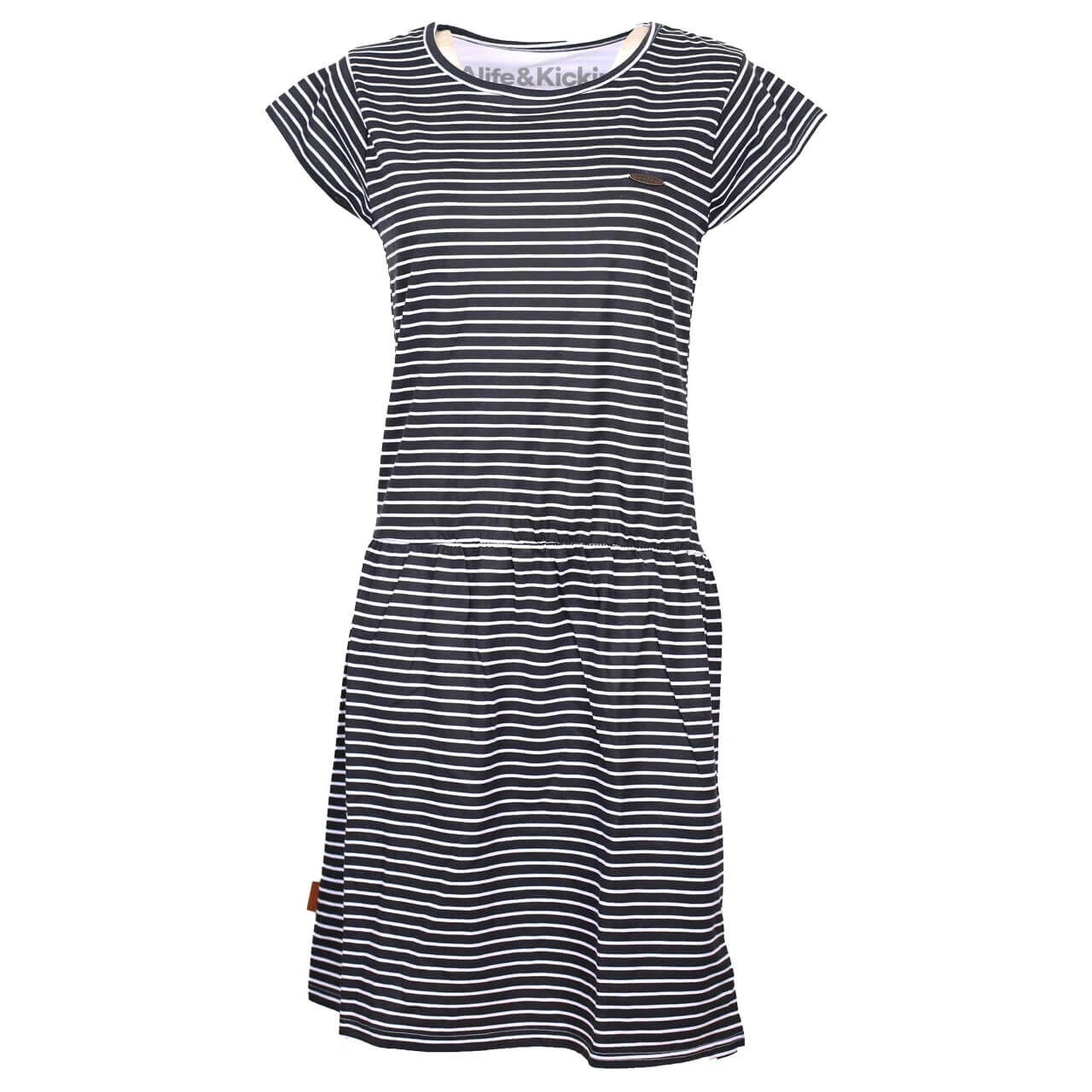 Alife And Kickin Damen Kleid Shanna Marine Striped 1 Alife And Kickin Damen Kleid Shanna Marine Striped
