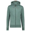 Alife And Kickin Herren Hoodie Sweatjacke Trasher A Sage Leaf Melange