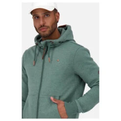 Alife And Kickin Herren Hoodie Sweatjacke Trasher A Sage Leaf Melange 11 Alife And Kickin Herren Hoodie Sweatjacke Trasher A Sage Leaf Melange -Modezauber Günstiges Geschäft alife and kickin trasher herren sweatjacke sage leaf melange 6851 model detail