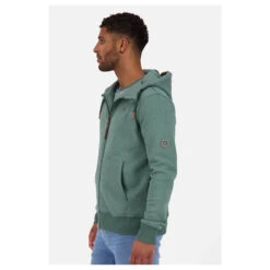 Alife And Kickin Herren Hoodie Sweatjacke Trasher A Sage Leaf Melange 9 Alife And Kickin Herren Hoodie Sweatjacke Trasher A Sage Leaf Melange -Modezauber Günstiges Geschäft alife and kickin trasher herren sweatjacke sage leaf melange 6851 model seite