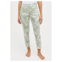 Angels Ornella 7/8 Baumwollhose Jade Green Print 12 Angels Ornella 7/8 Baumwollhose Jade Green Print -Modezauber Günstiges Geschäft angels hosen ornella beige muster 5379 model nah