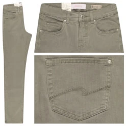 Angels Cici Jeans Past Olive Used