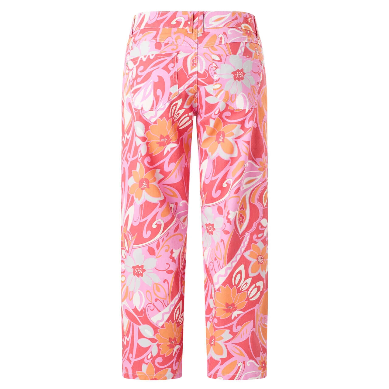 Angels Linn 7/8 Baumwollhose Coral Printed 4 Angels Linn 7/8 Baumwollhose Coral Printed – Bild 4