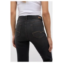 Angels Skinny Jeans Anthracite Used Buffi -Modezauber Günstiges Geschäft angels jeans skinny grau 1158 ansicht hinten