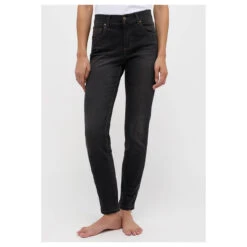 Angels Skinny Jeans Anthracite Used Buffi -Modezauber Günstiges Geschäft angels jeans skinny grau 1158 ansicht vorne