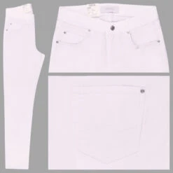 Angels Skinny Jeans Clear White