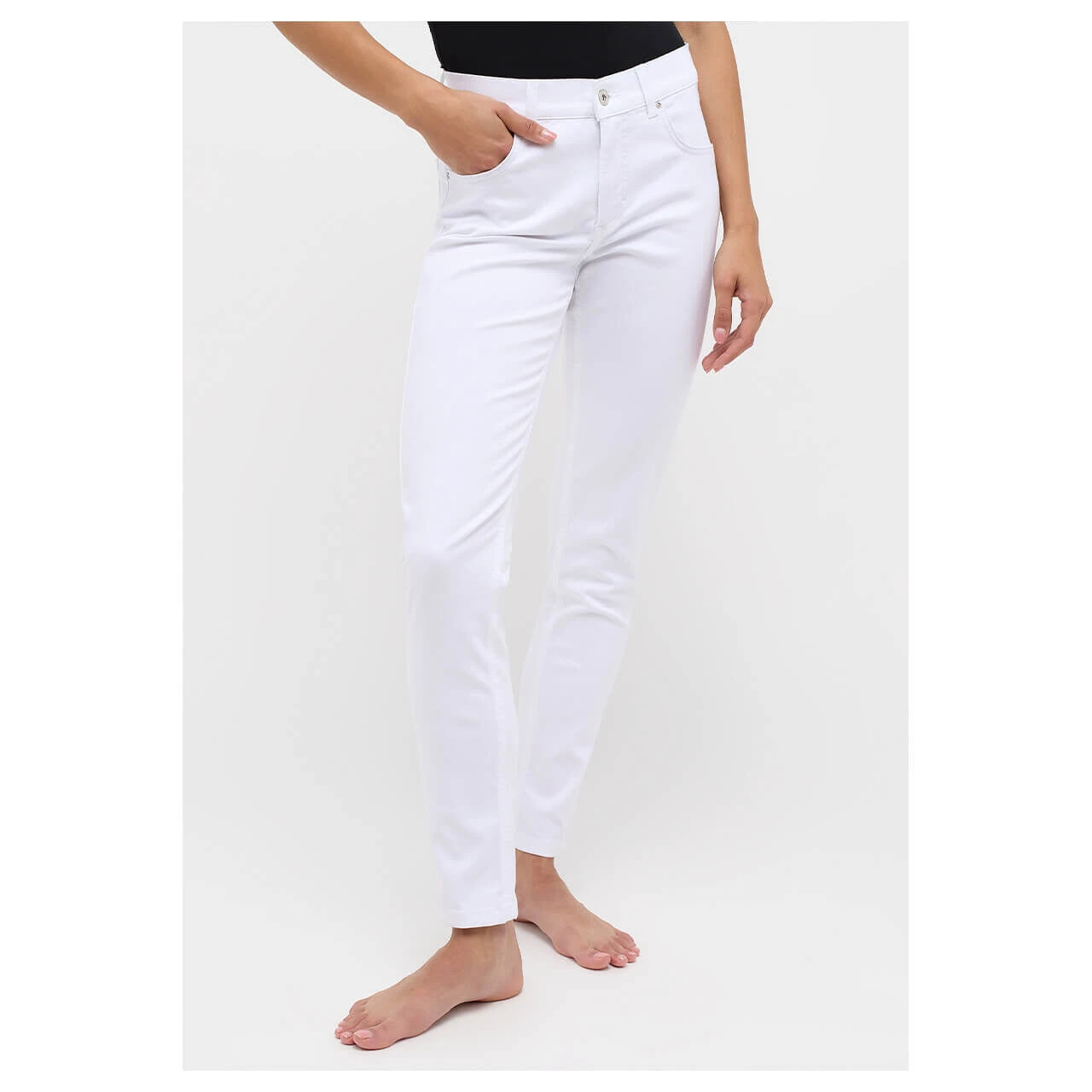Angels Skinny Jeans Clear White 5 Angels Skinny Jeans Clear White – Bild 5