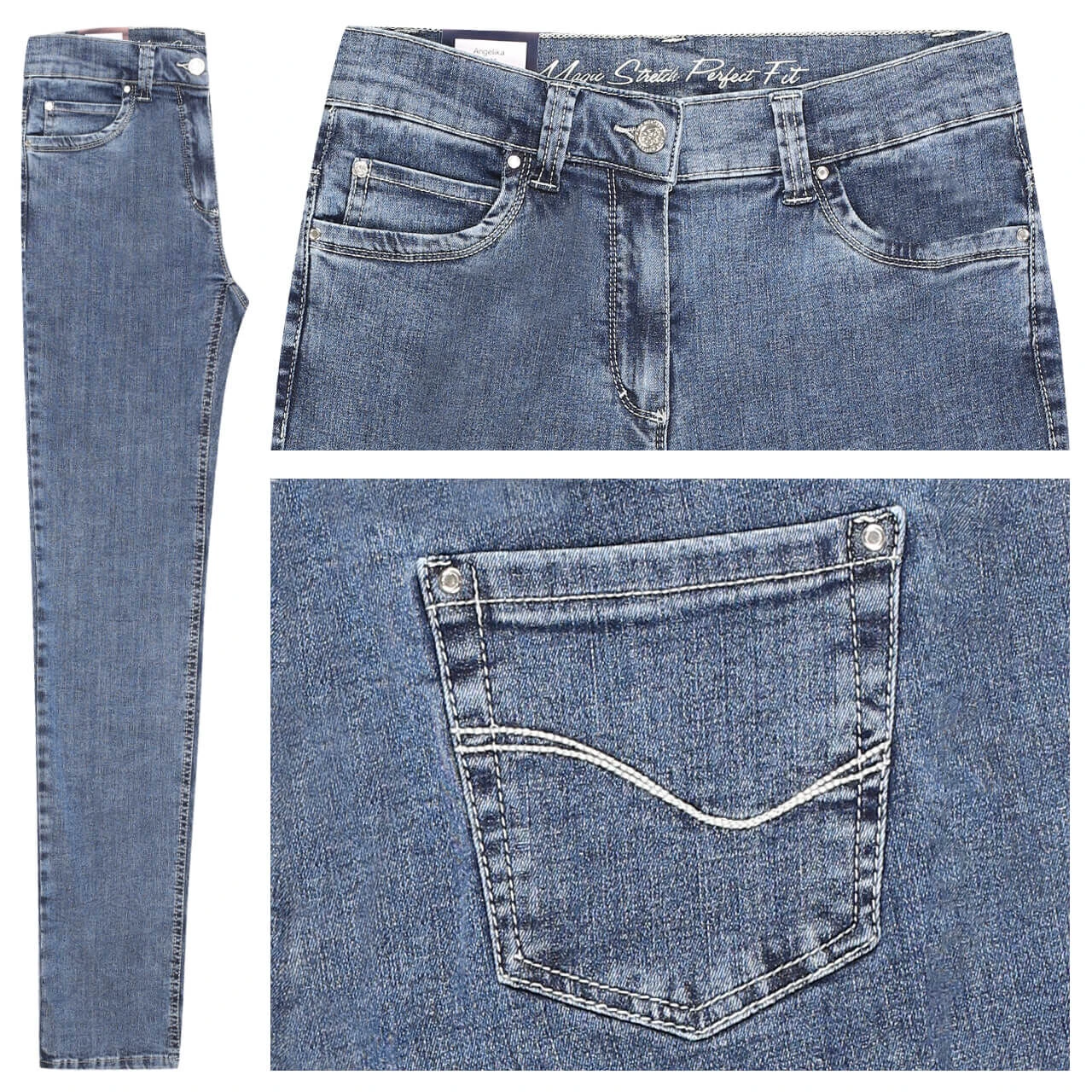 Anna Montana Angelika Röhre Jeans Super Stone 1 Anna Montana Angelika Röhre Jeans Super Stone