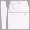 Anna Montana Julia Jeans White
