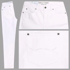 Anna Montana Julia Jeans White