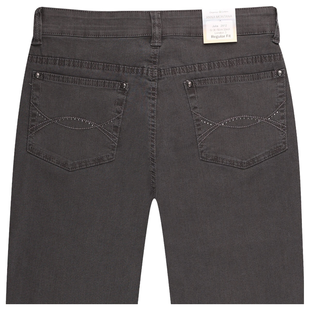 Anna Montana Julia Jeans Anthracite 2 Anna Montana Julia Jeans Anthracite – Bild 2
