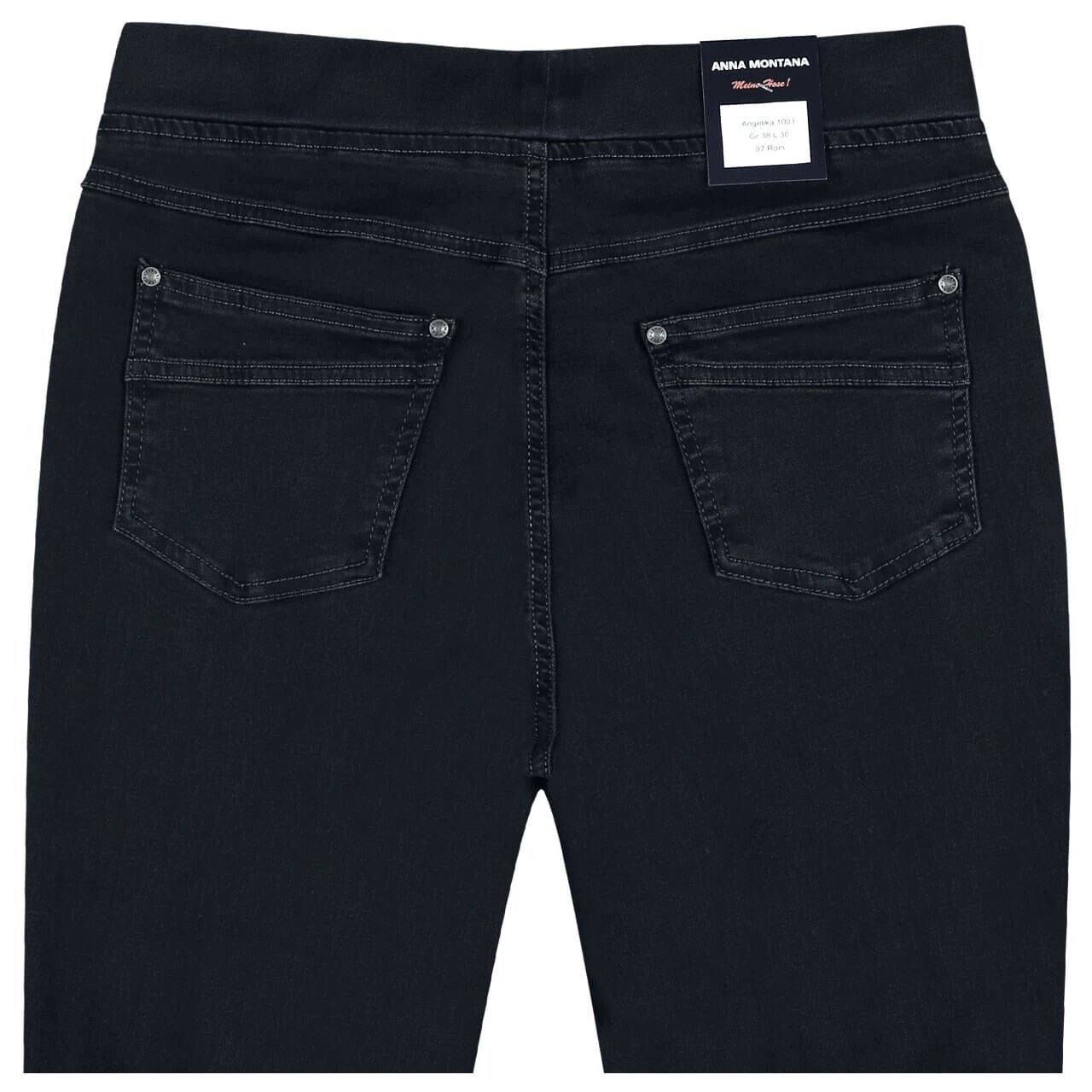 Anna Montana Angelika Röhre Jump In Jeans Dark Blue 2 Anna Montana Angelika Röhre Jump In Jeans Dark Blue – Bild 2