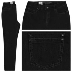 Anna Montana Dora Jeans Black Decorated