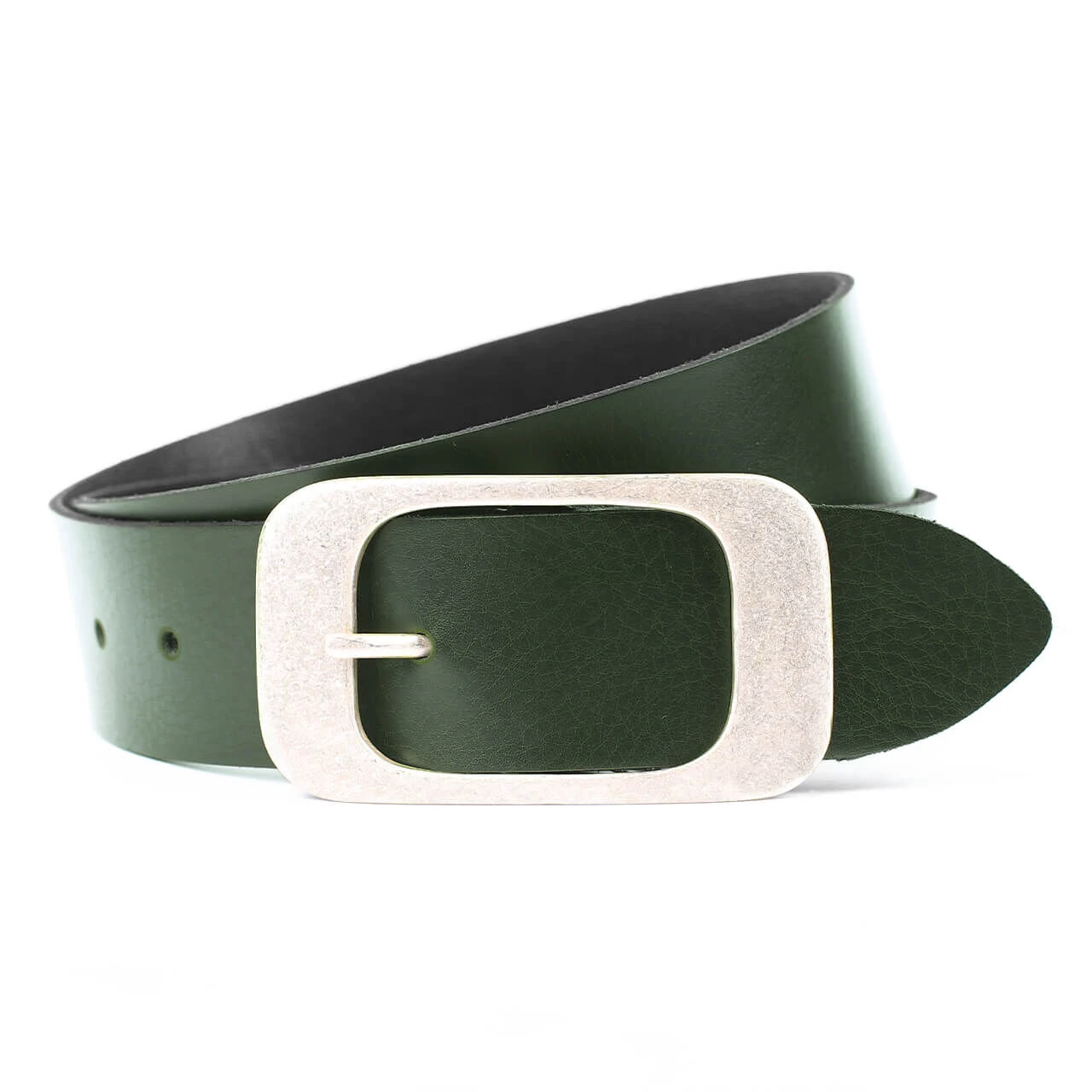 Bernd Götz Damen Nappaleder Gürtel Dark Green 1 Bernd Götz Damen Nappaleder Gürtel Dark Green