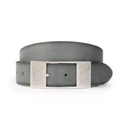 Bernd Götz Damen Velours Ledergürtel Middle Grey