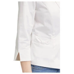 Betty Barclay Damen 3/4 Arm Blazer Off White -Modezauber Günstiges Geschäft betty barclay 3 4 arm blazerjacke kurz weiss 1014 model detail vorne