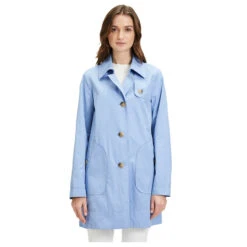Betty Barclay Damen Jacke Lavender Blue -Modezauber Günstiges Geschäft betty barclay mantel blau 8002 model vorne