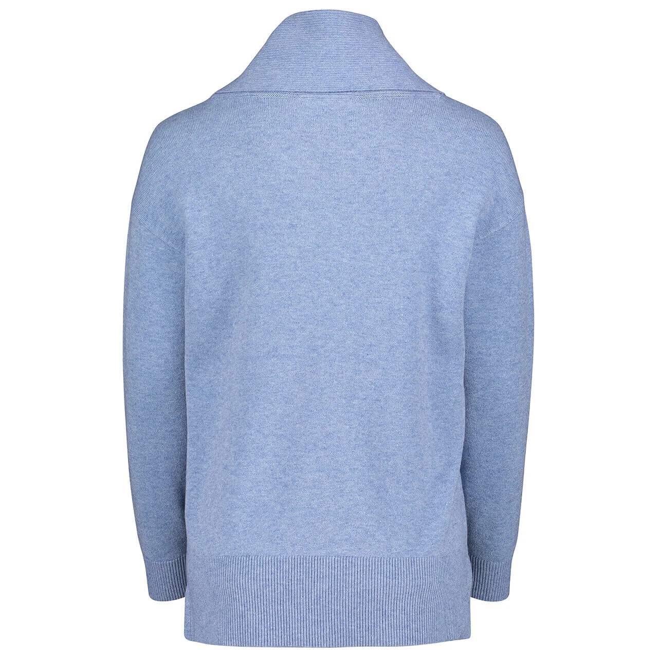 Betty Barclay Damen Rollkragen Pullover Middle Blue Melange 2 Betty Barclay Damen Rollkragen Pullover Middle Blue Melange – Bild 2