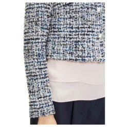 Betty Barclay Damen Bouclé Jacke Dark Blue Rose 13 Betty Barclay Damen Bouclé Jacke Dark Blue Rose -Modezauber Günstiges Geschäft betty barclay strickjacke blau 8847 model detail