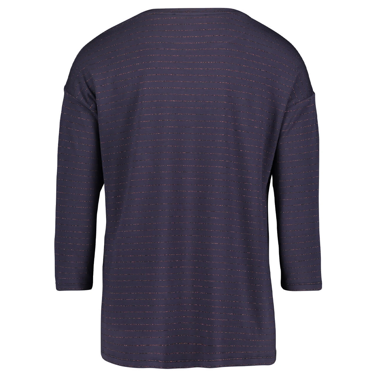 Betty Barclay Damen 3/4 Arm Shirt Dark Blue Brown 2 Betty Barclay Damen 3/4 Arm Shirt Dark Blue Brown – Bild 2