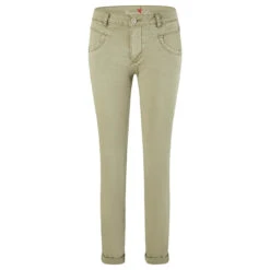 Buena Vista Anna C Stretch Twill Baumwollhose Aloe -Modezauber Günstiges Geschäft buena vista jeans anna c stretch twill 7143 aloe ansicht vorne