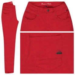 Buena Vista Anna C Stretch Twill Baumwollhose Cherry