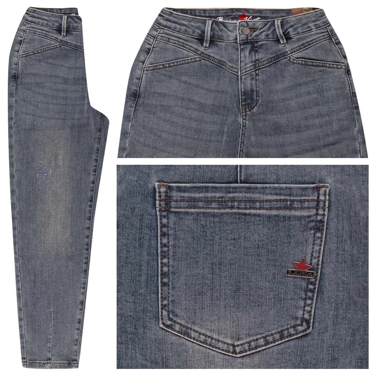 Buena Vista Coco Stretch Denim Jeans Sapphire Denim 1 Buena Vista Coco Stretch Denim Jeans Sapphire Denim