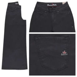 Buena Vista Italy Palazzo 7/8 Light Twill Baumwollhose Dark Blue