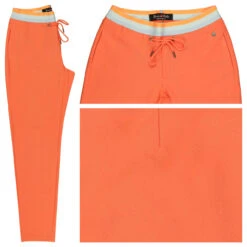 Buena Vista Jogg Pants-R Rib Touch Ankle Hose Tangelo