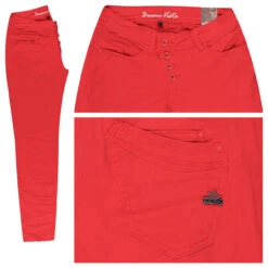 Buena Vista Malibu 7/8 Stretch Twill Baumwollhose Lipstick Red