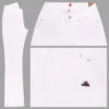 Buena Vista Malibu-Zip Bootcut Stretch Twill Baumwollhose White