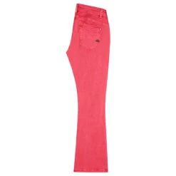 Buena Vista Malibu-Zip Bootcut Stretch Twill Baumwollhose Viva Magenta -Modezauber Günstiges Geschäft buena vista jeans malibu zip bootcut viva magenta 5776 ansicht
