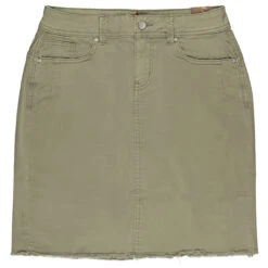 Buena Vista Malibu-Zip Skirt Stretch Twill Baumwollrock Aloe