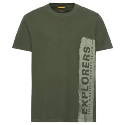 Camel Active Herren T-Shirt Leaf Green Wording