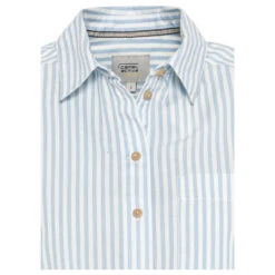 Camel Active Damen Langarm Bluse Light Blue Stripes -Modezauber Günstiges Geschäft camel active blouse hemdbluse blau 41 detail