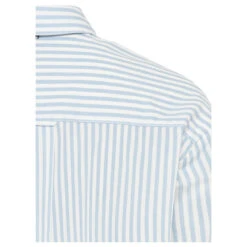 Camel Active Damen Langarm Bluse Light Blue Stripes -Modezauber Günstiges Geschäft camel active blouse hemdbluse blau 41 detail hinten