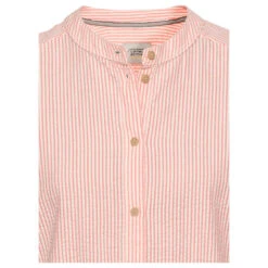 Camel Active Damen Kurzarm Bluse Watermelon -Modezauber Günstiges Geschäft camel active blouse hemdbluse rot 53 detail vorne