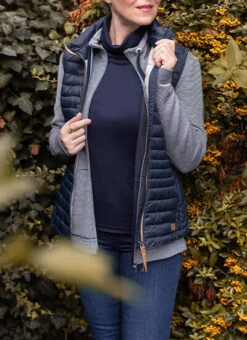 Camel Active Damen Weste Navy -Modezauber Günstiges Geschäft camel active damen weste dunkelblau 43