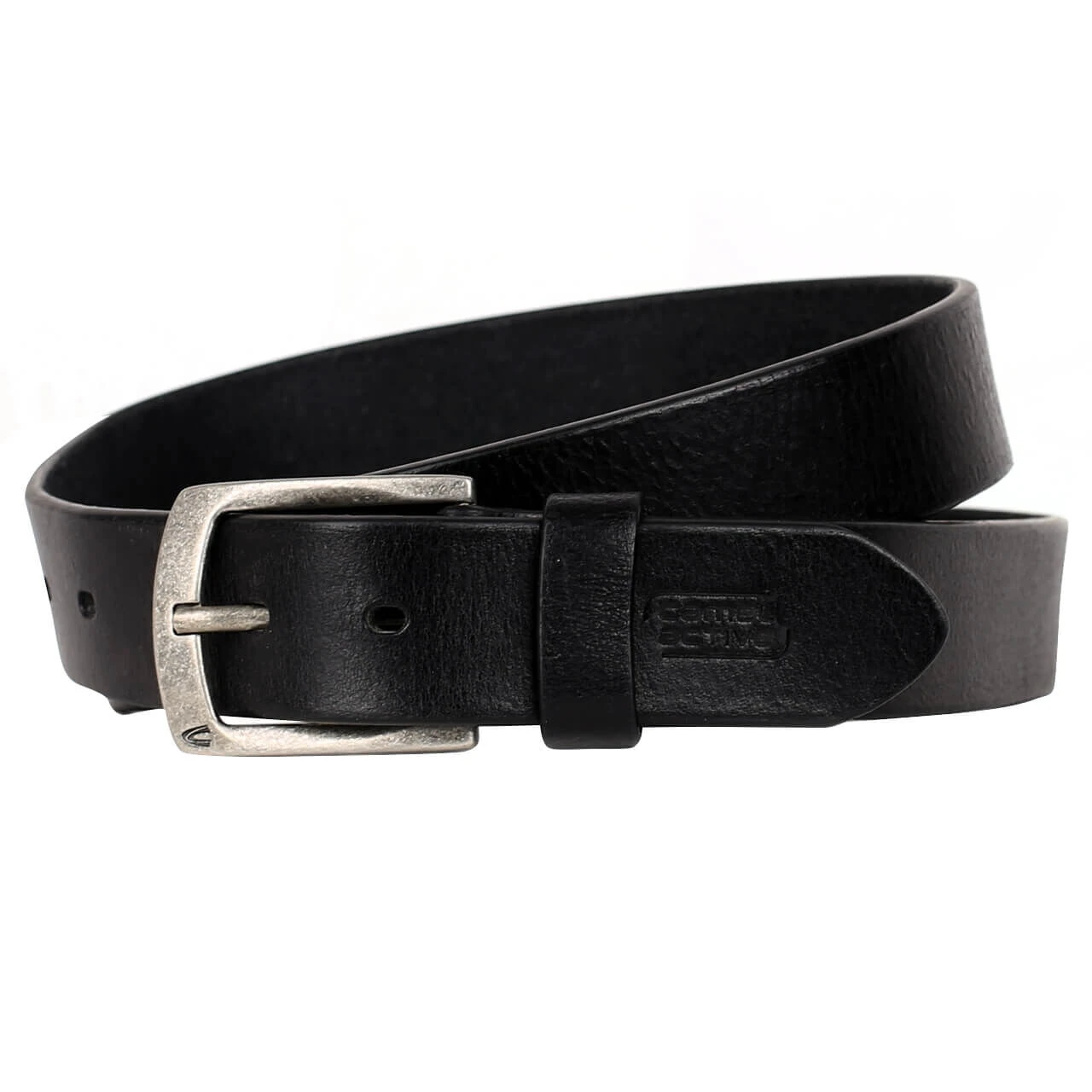 Camel Active Herren Ledergürtel Night Black 1 Camel Active Herren Ledergürtel Night Black