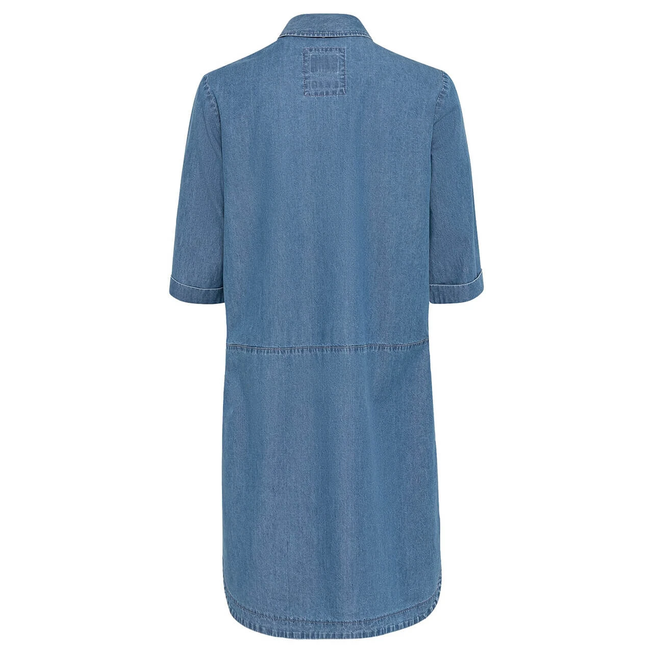 Camel Active Damen Kurzarm Jeanskleid Indigo Blue 2 Camel Active Damen Kurzarm Jeanskleid Indigo Blue – Bild 2