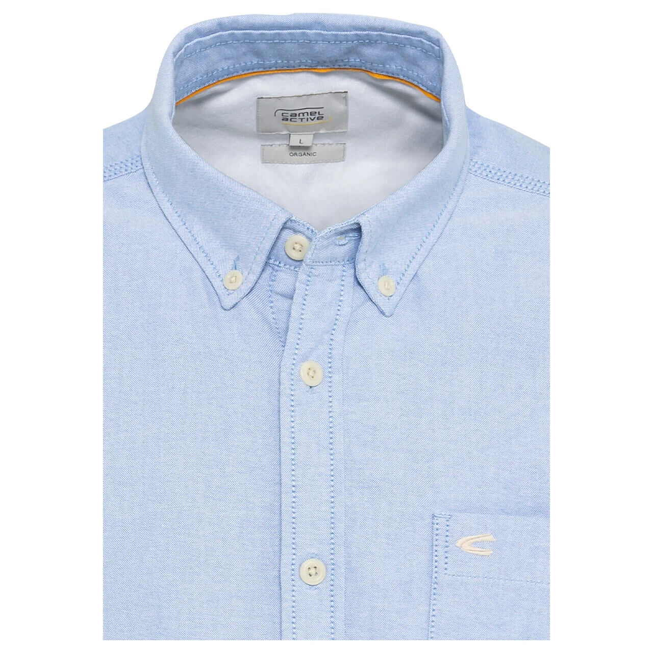 Camel Active Herren Langarm Hemd Sky Blue 4 Camel Active Herren Langarm Hemd Sky Blue – Bild 4