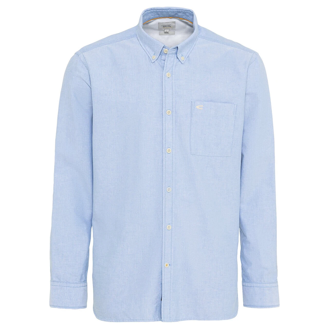 Camel Active Herren Langarm Hemd Sky Blue 1 Camel Active Herren Langarm Hemd Sky Blue