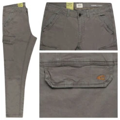 Camel Active Toronto Cargo Baumwollhose Shadow Grey