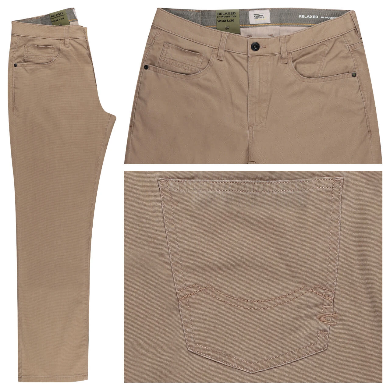 Camel Active Woodstock Baumwollhose Earthy Beige 1 Camel Active Woodstock Baumwollhose Earthy Beige
