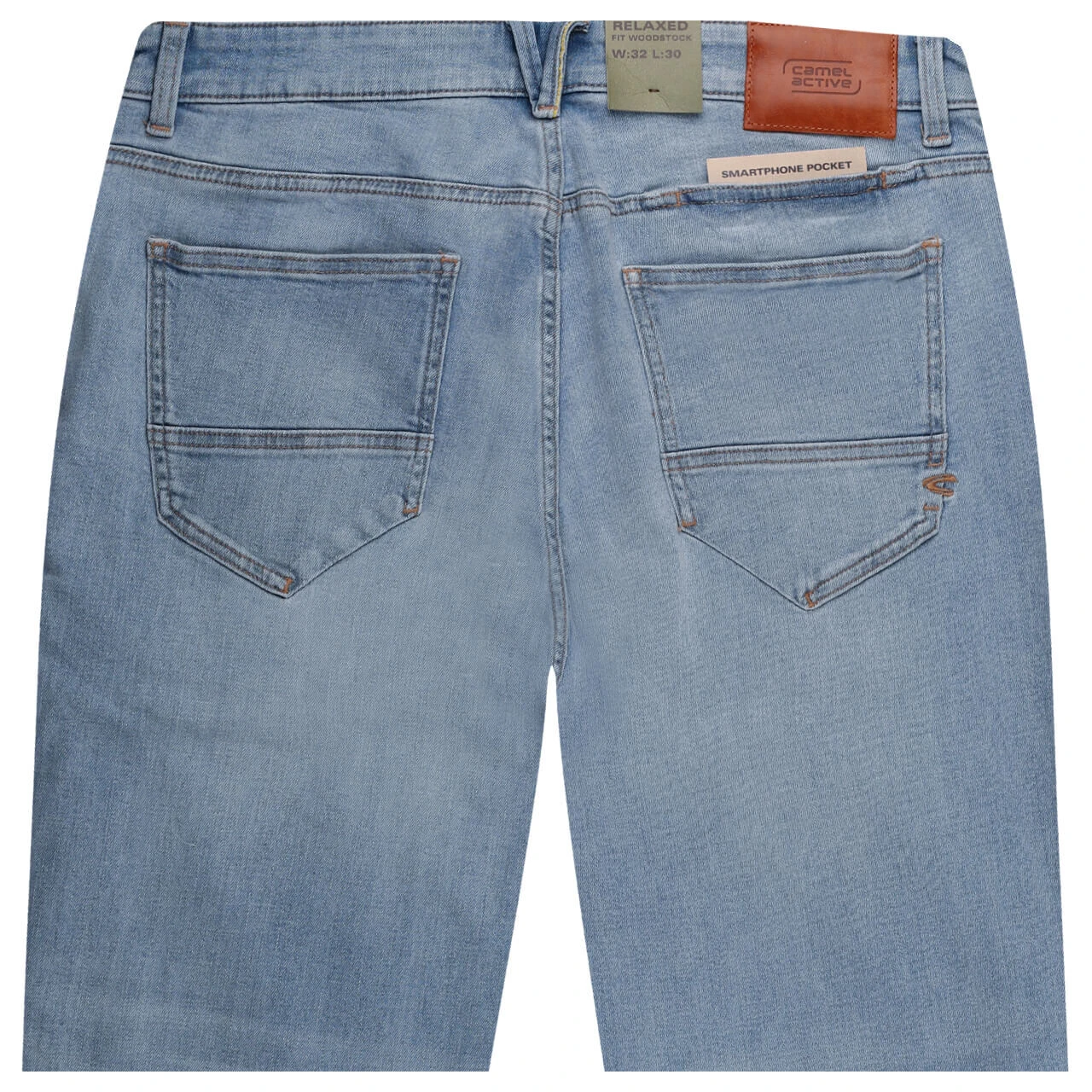 Camel Active Woodstock FleXXX Jeans Bleach Blue 2 Camel Active Woodstock FleXXX Jeans Bleach Blue – Bild 2