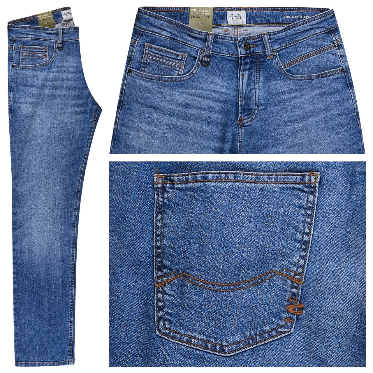 Camel Active Woodstock Jeans Indigo 1 Camel Active Woodstock Jeans Indigo