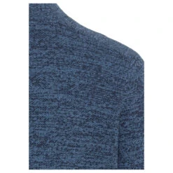 Camel Active Herren Strickjacke Elemental Blue Melange 7 Camel Active Herren Strickjacke Elemental Blue Melange -Modezauber Günstiges Geschäft camel active knitted jacket strickjacke blau 40 detail hinten